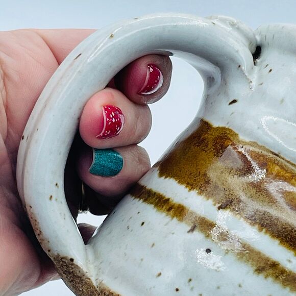 LEFTY Clay in Mind Pottery Studio Art Coffee Tea Mug - Picture 7 of 8